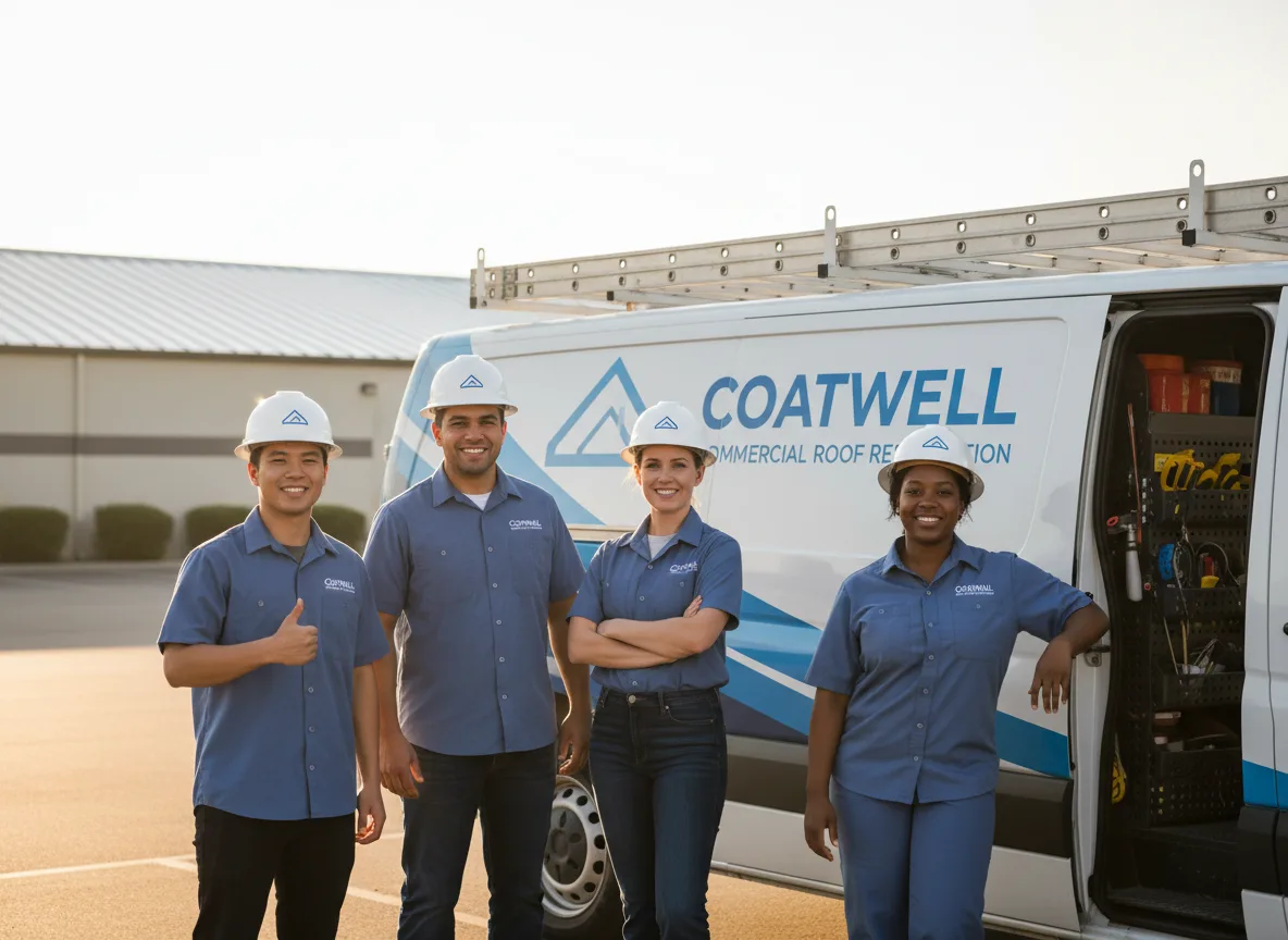 Commercial roof coating company in Goodwell, OK